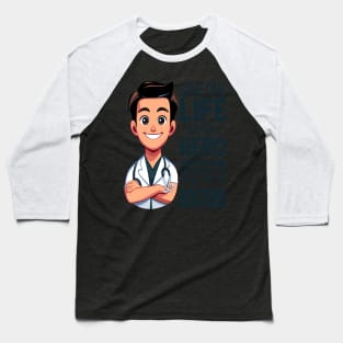 Hero to Healer: Mind Body Balance Baseball T-Shirt